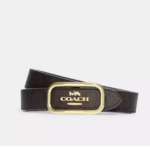 Coach Morgan Rectangle Buckle Belt, 25 Mm